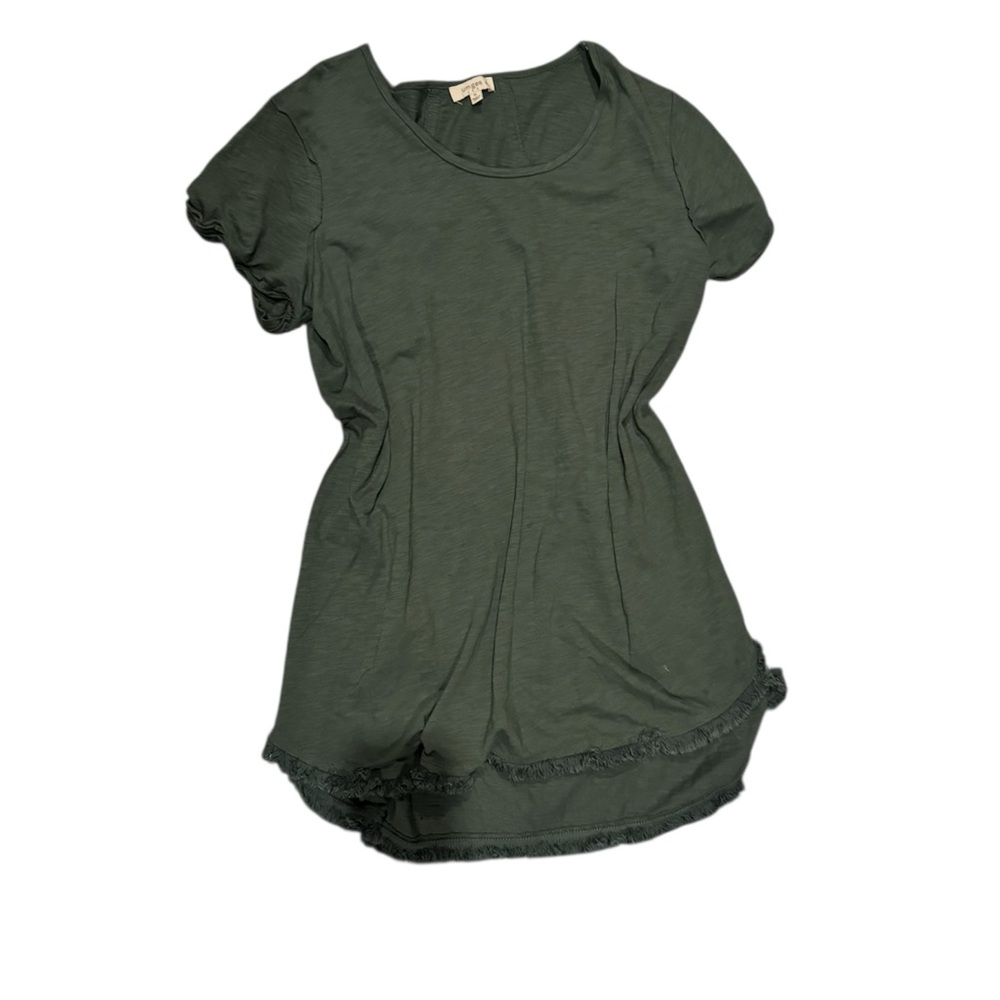 Umgee High Low Olive Dress